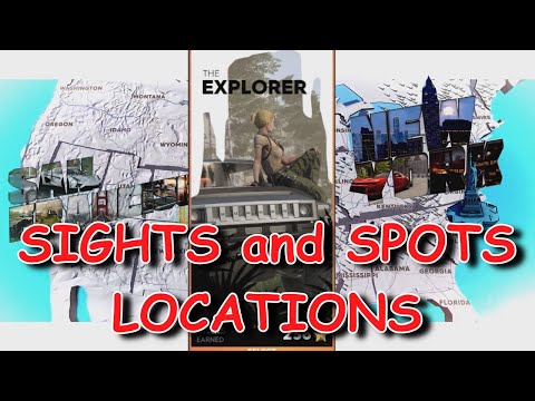The Crew 2 Hobbies (Explorer): Locations of sights and spots