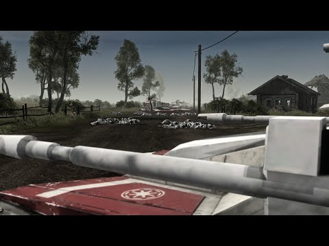 Clone convoy gets ambushed (Call To Arms Gates Of hell Ostfront)(Modded,Galaxy at War)