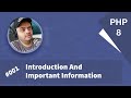 Learn PHP 8 In Arabic 2022 001 Introduction And Important Information