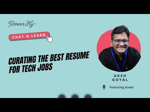 Curating the Best Resume for Tech Jobs