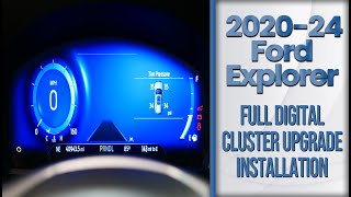 Ford Explorer & Lincoln Aviator Instrument Cluster Guide (2015-2025