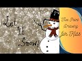 Merry Christmas Snowman Drawing Easy Tux Paint Art For Kids
