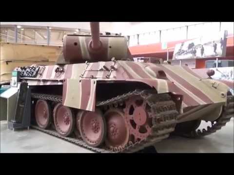 A walk-around of the Panzerkampfwagen V Aus G at Bovington Tank Museum.