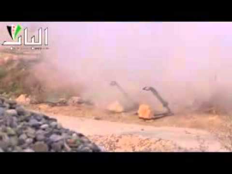 استهداف مقرات النظام في رحبة شقيف في ريف حلب بصواريخ محلية الصنع من قبل كتيبة كتيبة الباز بالاشتراك مع كتيبة أبو بكر الصديق