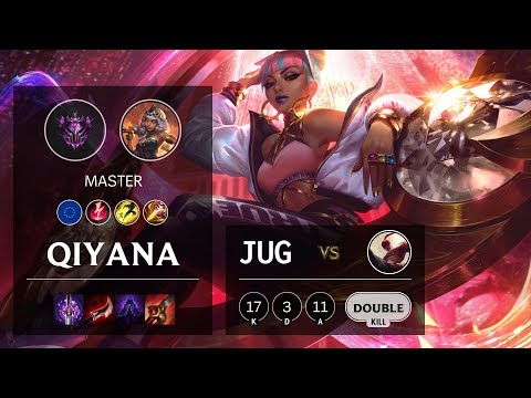 Qiyana Jungle vs Lee Sin - EUW Master Patch 10.7