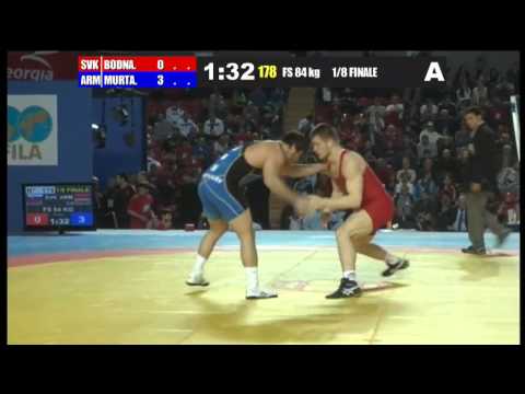 84 кг. Муртазалиев - Боднар (Словакия)