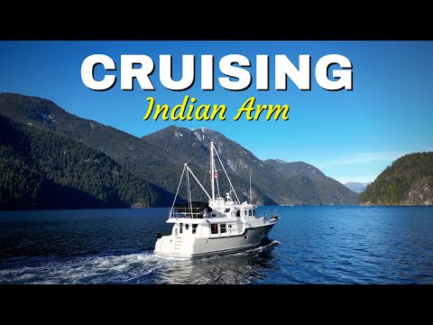 We're cruising up Indian Arm...a breathtaking FJORD just outside of Downtown Vancouver! [MV FREEDOM]