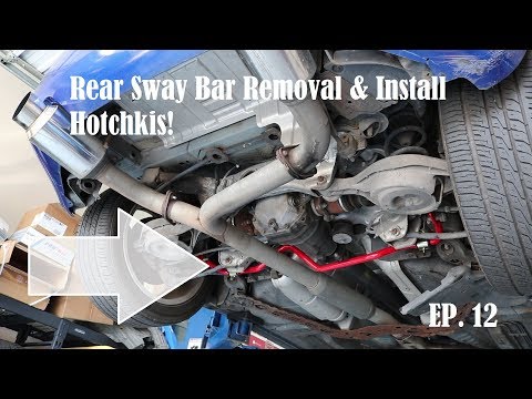 350Z Hotchkis Rear Sway Bar Install 350Z Sway Bar Removal & Install Ep. 12