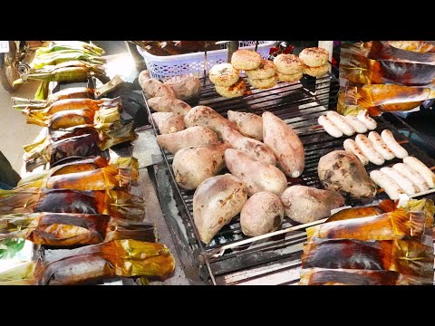 Countryside Food Tour, Amazing Market Morning Scenes At Vihear Sour