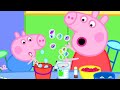 Peppa Pig Makes Music Instrument With Marbles Peppa Pig Official Family Kids Cartoon
