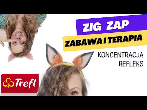 ZIG ZAP ZABAWNA I WARTOŚCIOWA GRA DLA DZIECI- trefl gry