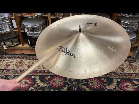 DEMO OF EXACT - Zildjian 22" A  Swish Knocker Cymbal With 20 Rivets - 2607g