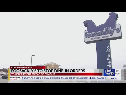 Foosacklys Menu