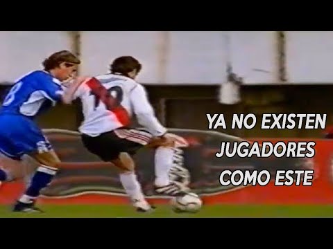 cuando Pablo Aimar la rompía  en River