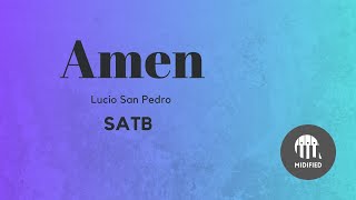 Amen - Lucio San Pedro (SATB)