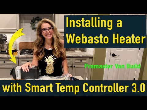 Installing a Webasto Heater (with Smart Temp Controller) in a Promaster Van