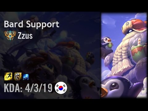 Bard Support vs Alistar - Zzus - KR Challenger Path 6.4