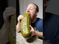 Eating World S Largest Pickle Mukbang Pickle Asmr