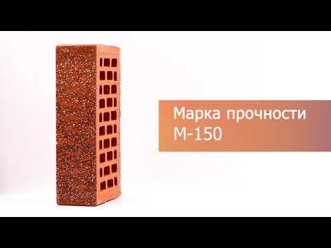 Кирпич облицовочный красный одинарный Графит Кварц М-150 Воротынск – 10