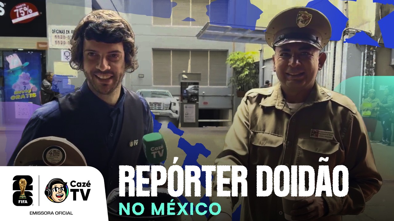 REPÓRTER DOIDÃO NO MÉXICO! DEFANTE CHEGA PARA APRONTAR!