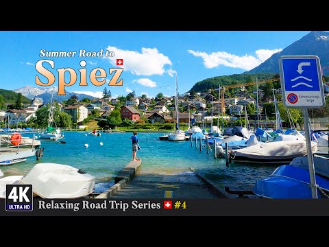 Relaxing Road Trip Series in Switzerland 🇨🇭 Ep#4 - Outstanding View From Grindelwald to Spiez