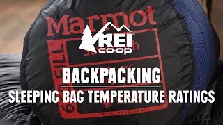 How Do Sleeping Bag Temperature Ratings Work? || REI