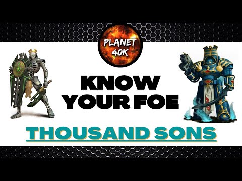 How To Beat Thousand Sons with Necrons - KNOW YOUR FOE - 9th Edition Tactics - Warhammer 40k