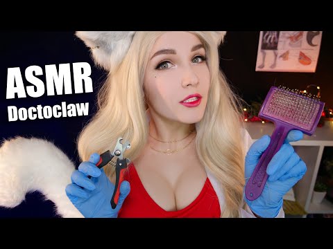 АСМР Когтолого-шерстолог 🐈💉💊 ASMR Doctoclaw