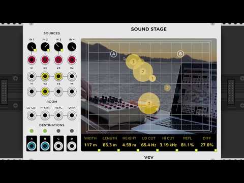 VCV Sound Stage demo by Helicopters on Mars