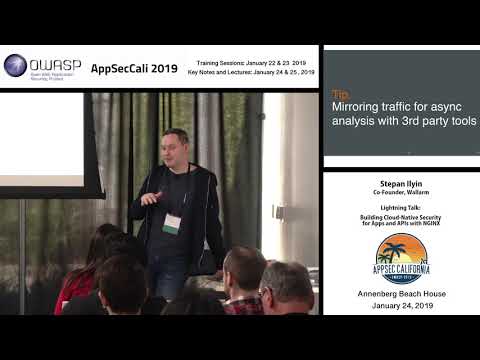 AppSecCali 2019 Lightning Talk - Building Cloud-Native Security for Apps and APIs with NGINX