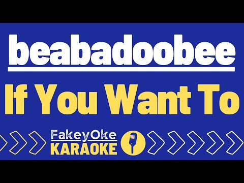 beabadoobee - If You Want To [Karaoke]