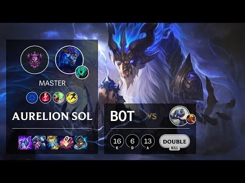 Aurelion Sol Bot vs Fizz - EUW Master Patch 10.25