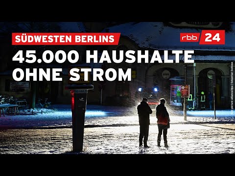 Blackout in Berlin: Stromausfall trifft Zehntausende – Verdacht auf Brandstiftung | rbb24 Spezial