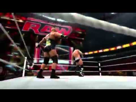 Ryback hits his finisher in WWE 13 (Official).mp4