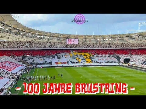 30.08.2025 - VfB ⚪️🏆🔴 | Choreo ● 100 JAHRE BRUSTRING