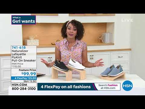 Naturalizer Lafayette FlyKnit PullOn Sneaker