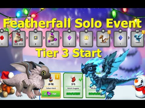 Featherfall Solo Event-Dragon Mania Legends | Asteroid Dragon | DML