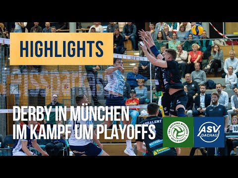 TSV Haching München - ASV Dachau | Highlights Volleyball Bundesliga