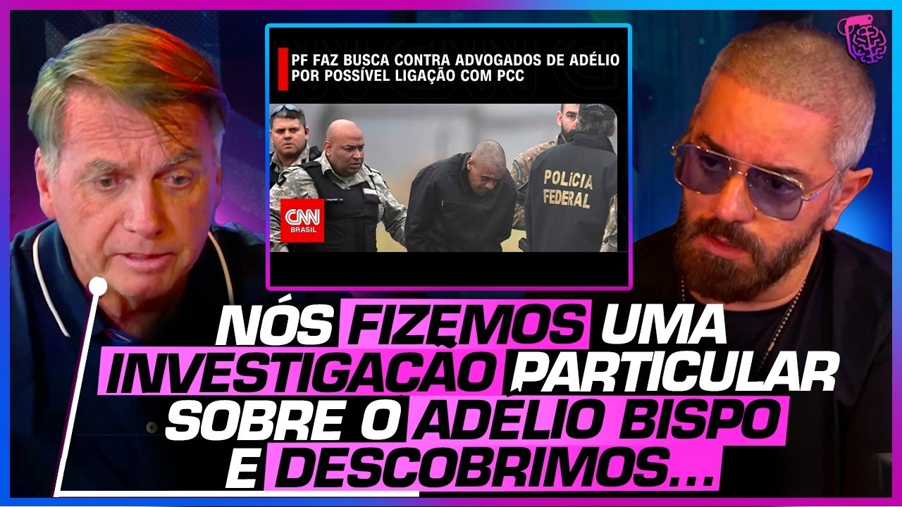 BOLSONARO REVELA em PRIMEIRA MÃO DETALHES sobre o CARTÃO CORPORATIVO e NOTÍCIAS do ADÉLIO BISPO
