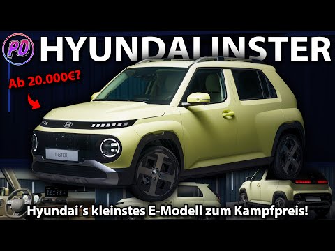 HYUNDAI INSTER - Does Hyundai´s smallest EV lauch for 20.000€?