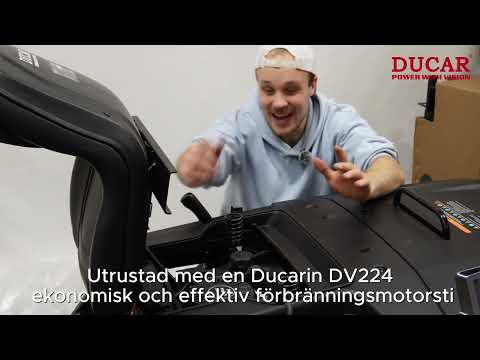 Åkgräsklippare Ducar 24" Black Edition