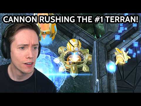 Clem gets CANNON RUSHED in a StarCraft 2 Tournament!