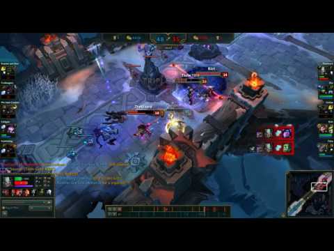 Tryndamere pentakill 1v5