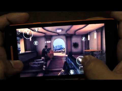 MyPhone Agua Rio Gaming Tests - Modern Combat 4 ROOT ONLY
