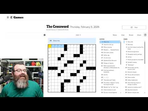 Learning Crossword Week 89 | NYT Crossword Thursday Feb 5th, 2026