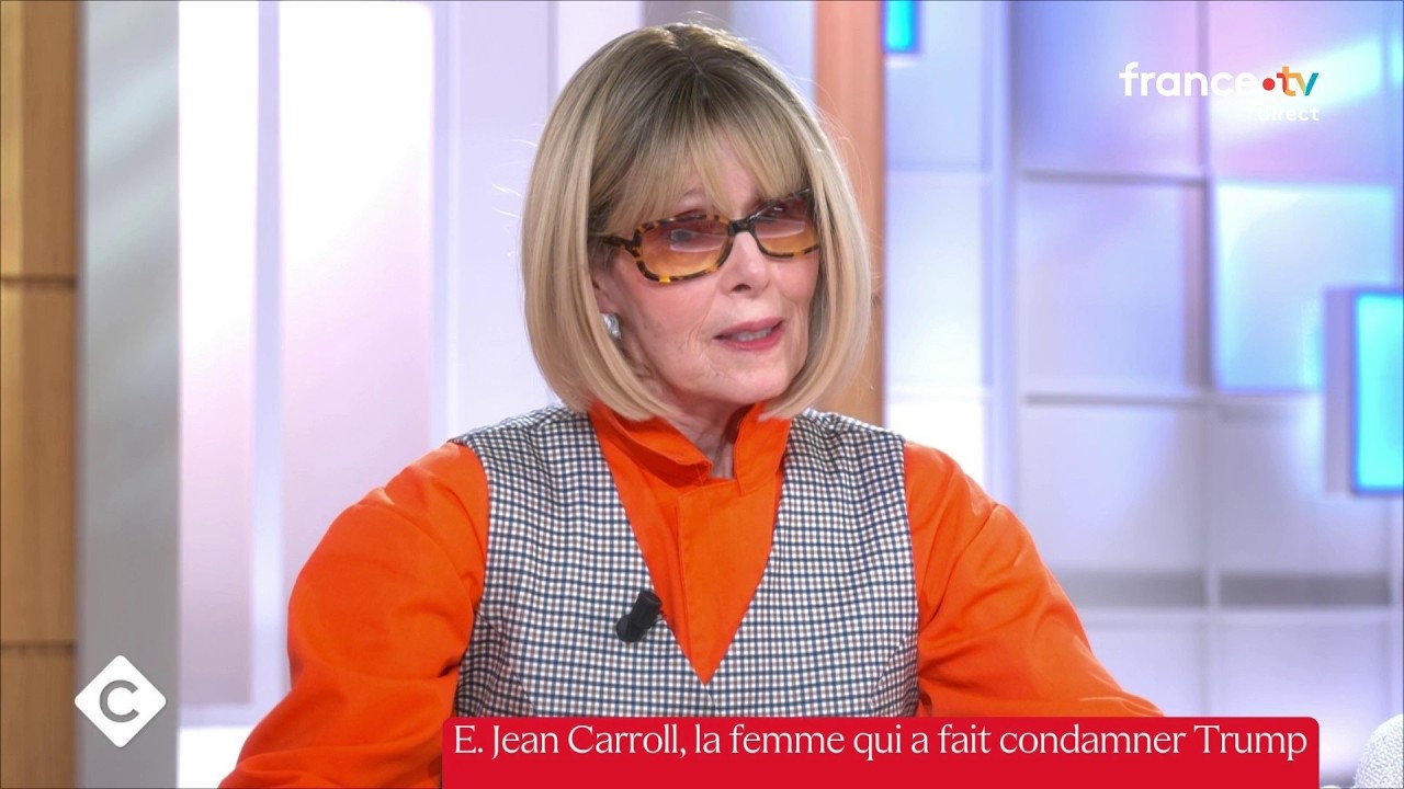 E. Jean Carroll : agressée par Trump, elle se confie