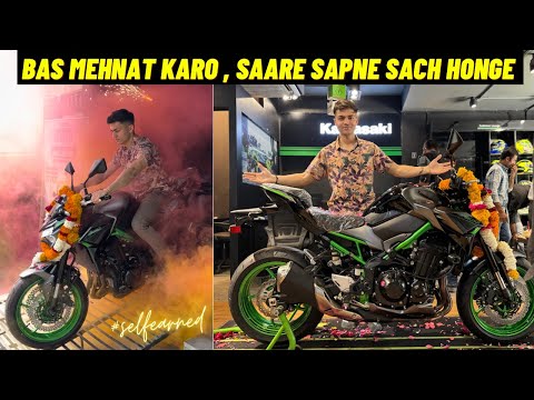 Finally Taking delivery of Dream Bike 😍| 2024 Kawasaki Z900 |