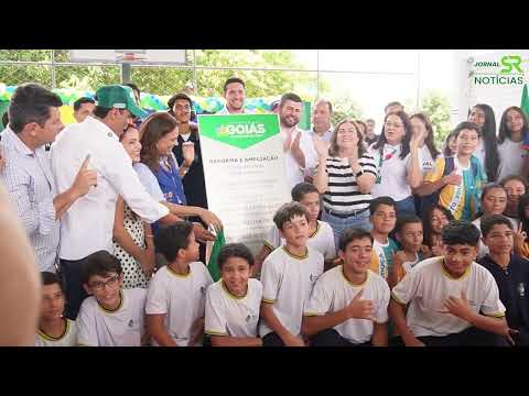 Gracinha Caiado abre Goiás Social e entrega reforma de escola em São Miguel do Araguaia