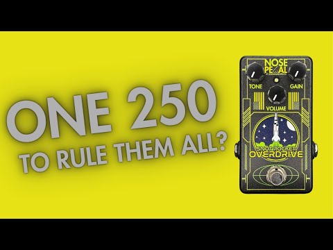 Nose Pedal - Snot Rocket - By Westminster Effects - DOD 250 Style Overdrive Pedal image 2