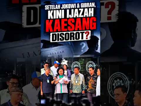 Setelah Jokowi & Gibran, Kini Ijazah Kaesang Disorot?
